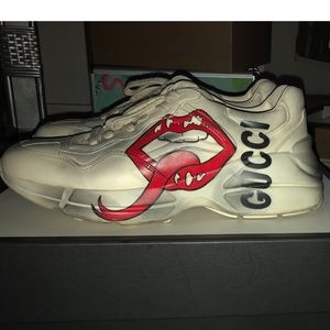 SOLD ! Gucci rython mouth sneakers